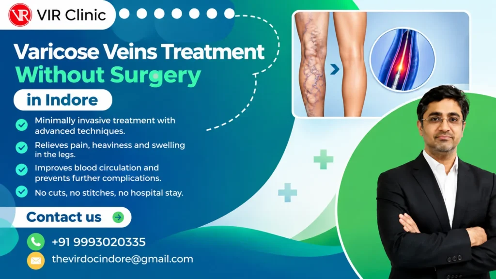 Varicose Veins Treatment Without Surgery in indore